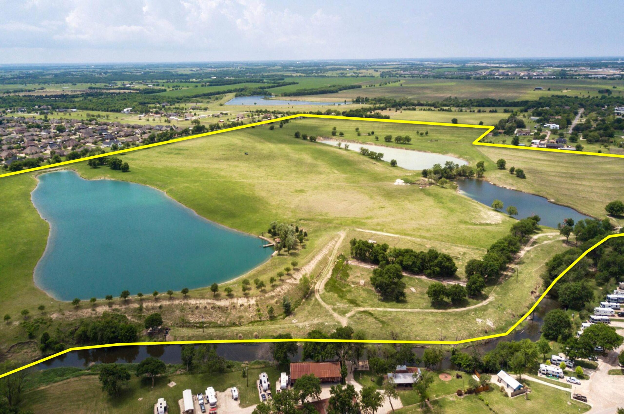aerial photo of land in Greig Drive Robinson, Texas