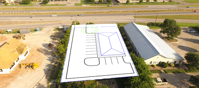Build-To-Suit Office/Retail Site at Woodway Drive, Texas